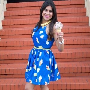 Adorable “Summer Treats” dress - Bloggers Favorite - like new